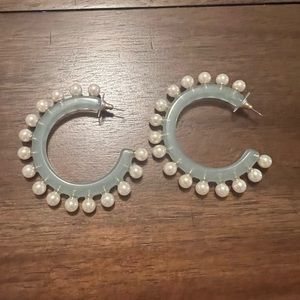 Lele Sadoughi Hoop Earrings